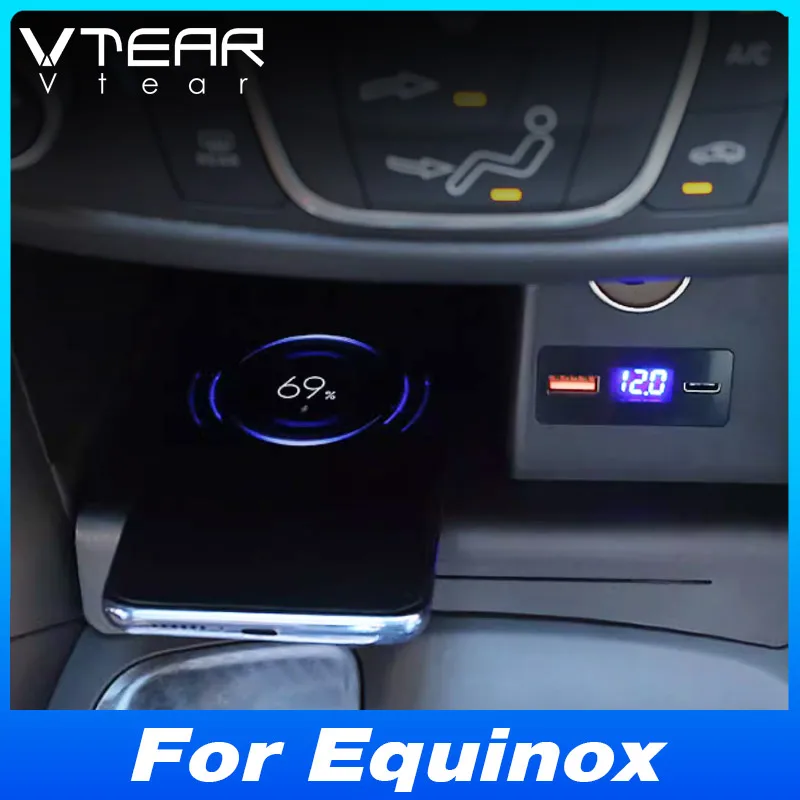 Автомобильное беспроводное зарядное устройство для Chevrolet Equinox 2017-2025, адаптер для быстрой зарядки сотового телефона, внутренняя модификация, автозапчасти
Автомобильное беспроводное зарядное устройство для Chevrolet Equinox 2017-2025, адаптер для быстрой зарядки сотового телефона, внутренняя модификация, автозапчасти