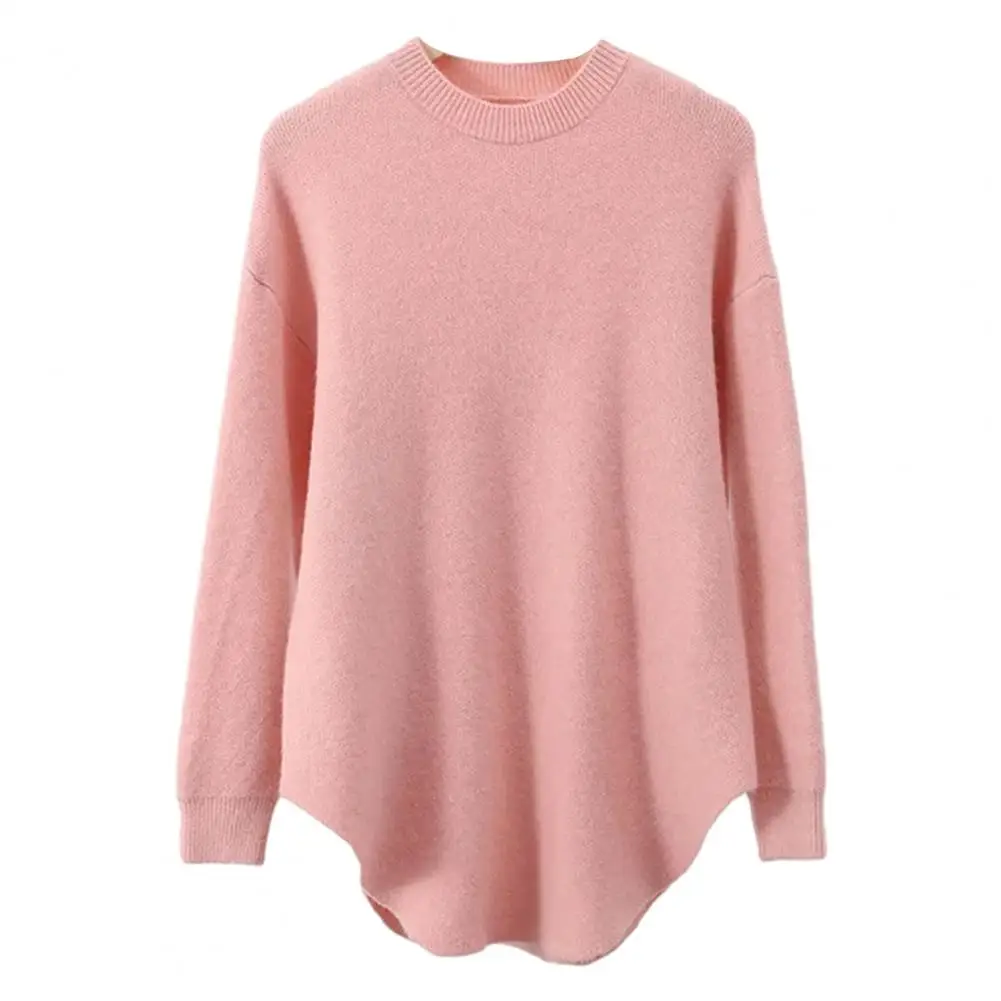 Fall Winter Women Sweater 2023 Round Neck Loose Long Sleeve Irregular Hem Solid Color Cozy Pullover Elastic Lady Top Sweater
Fall Winter Women Sweater 2023 Round Neck Loose Long Sleeve Irregular Hem Solid Color Cozy Pullover Elastic Lady Top Sweater