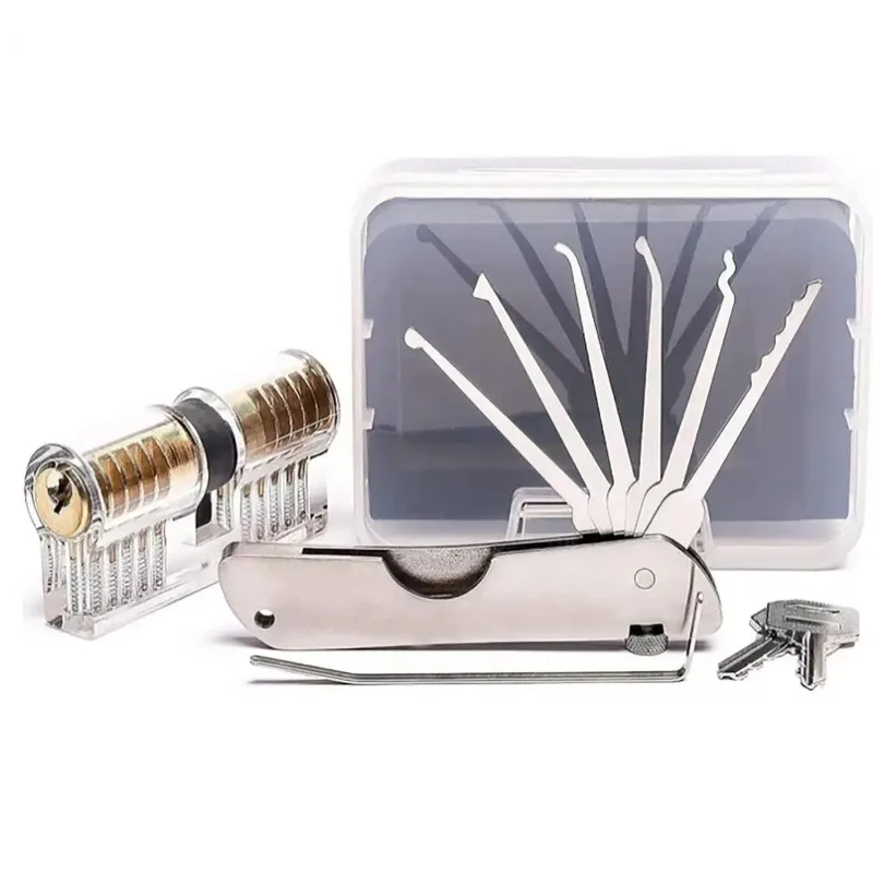 Locksmith Transparent Locks Pick Visible Cutaway Mini Practice View Padlock Hasps Training Skill For Furniture Hardware
Locksmith Transparent Locks Pick Visible Cutaway Mini Practice View Padlock Hasps Training Skill For Furniture Hardware