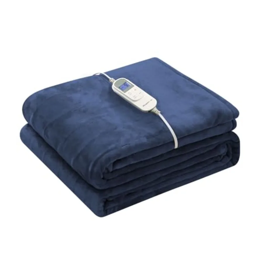 Heated Blanket Electric Blanket 72" x 84" Full Size with 10 Heating Levels and 12 Hours time Settings Flannel Fast-Heating Elec
Heated Blanket Electric Blanket 72" x 84" Full Size with 10 Heating Levels and 12 Hours time Settings Flannel Fast-Heating Elec