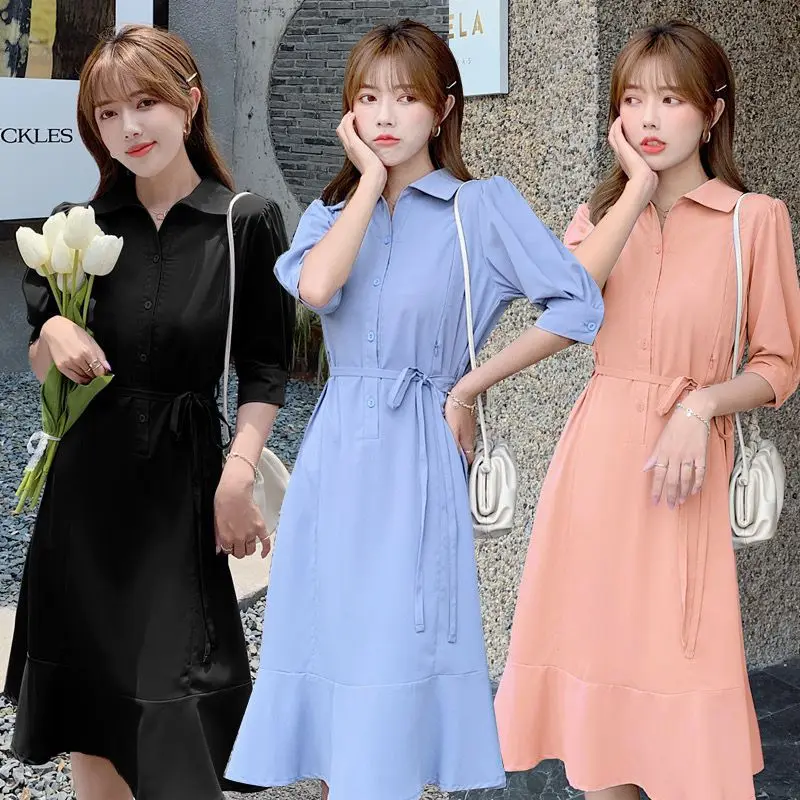Pregnant Women's Dress Summer New Slim Fit Outdoor Breastfeeding Skirt Mid Length Fashion Solid Soft Breathable Nursing clothes
Pregnant Women's Dress Summer New Slim Fit Outdoor Breastfeeding Skirt Mid Length Fashion Solid Soft Breathable Nursing clothes
