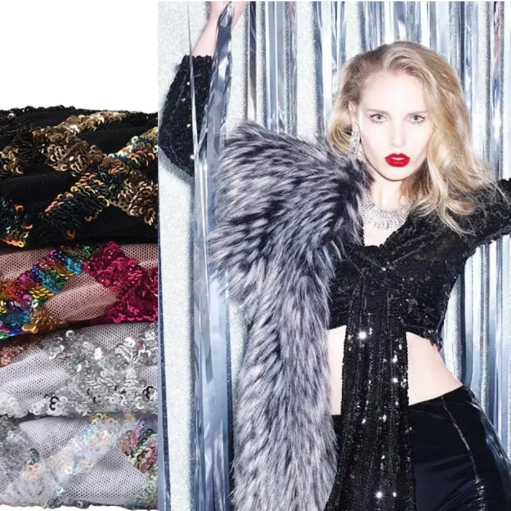 Нейлон, спандекс, плотная сетка, вышитая бисером ткань, европейско-американское эластичное платье для выступлений, украшение на стену, занавеска, ткань «сделай сам»
Нейлон, спандекс, плотная сетка, вышитая бисером ткань, европейско-американское эластичное платье для выступлений, украшение на стену, занавеска, ткань «сделай сам»