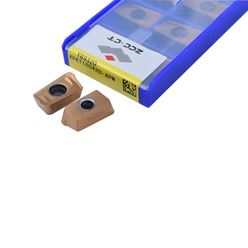 ZCCCT Carbide milling cutter APKT160420-APM YBC401 YB9320 YBD152 for CNC turning Tools
ZCCCT Carbide milling cutter APKT160420-APM YBC401 YB9320 YBD152 for CNC turning Tools