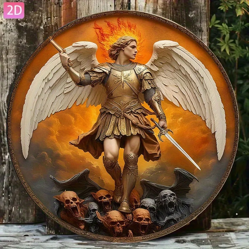 Винтажная алюминиевая настенная табличка St Gabriel Angel, металлический художественный декор, 7,87x7,87 дюйма
Винтажная алюминиевая настенная табличка St Gabriel Angel, металлический художественный декор, 7,87x7,87 дюйма