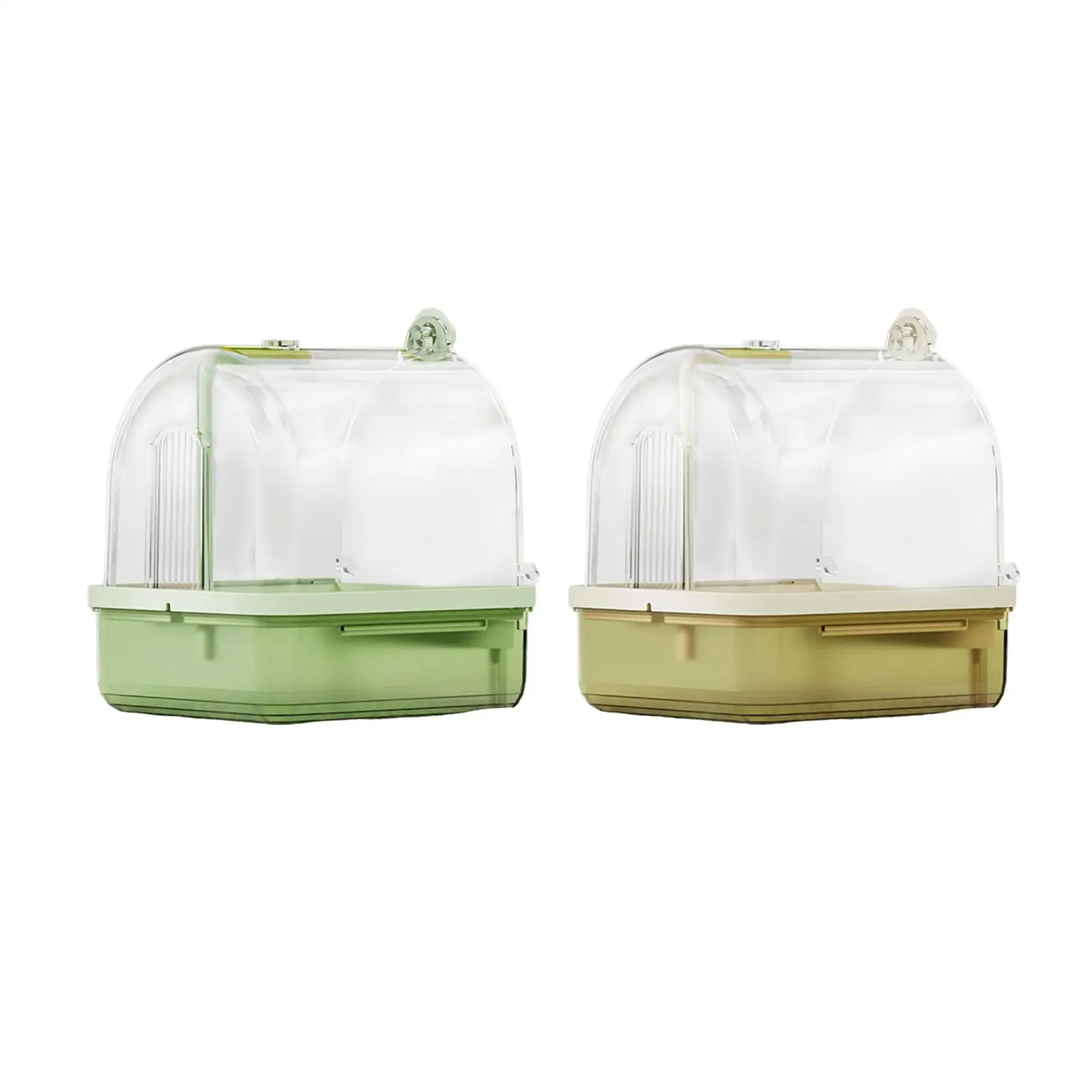 Parrot Bathing Tub Canary with Bottom Drawer Parakeets Pet Bird Bath Box
Parrot Bathing Tub Canary with Bottom Drawer Parakeets Pet Bird Bath Box