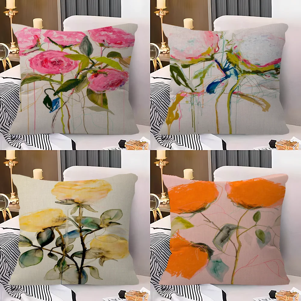 Botanical Oil Painting Art Cushion Cover Pillowcase Upholstery Sofa Throw Pillow Home Decor Pillowcas
Botanical Oil Painting Art Cushion Cover Pillowcase Upholstery Sofa Throw Pillow Home Decor Pillowcas