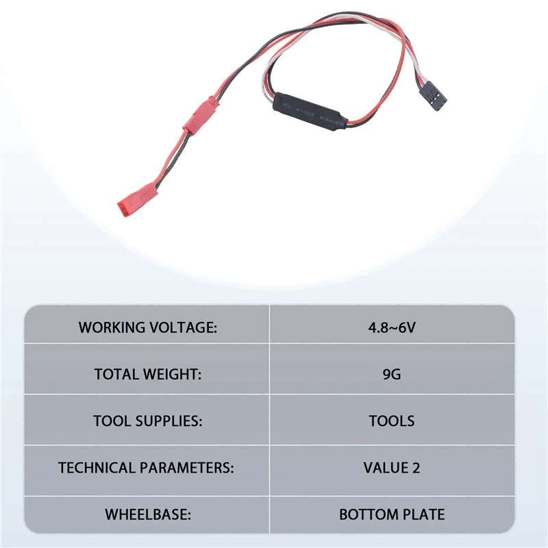 FBIL-RC Car Winch 3CH Remote Controller Receive Cable With Adapter Plug For 1/10 RC Crawler Axial SCX10 Traxxas TRX4 Tamiya
FBIL-RC Car Winch 3CH Remote Controller Receive Cable With Adapter Plug For 1/10 RC Crawler Axial SCX10 Traxxas TRX4 Tamiya
