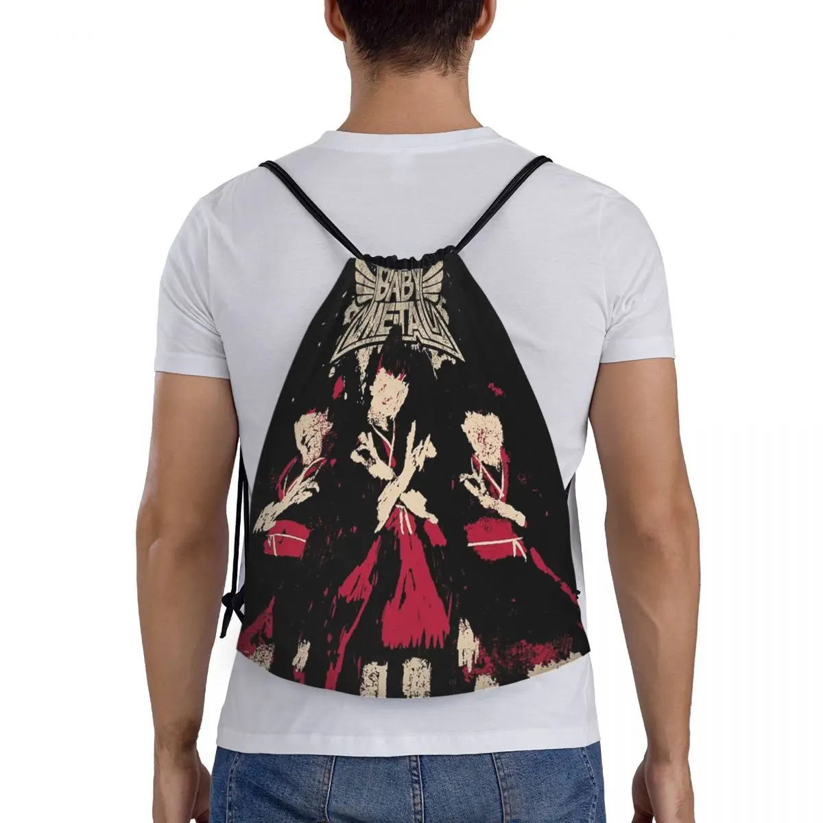 The Babymetal Tour Backpacks Fashion Drawstring Bags Sports Bag Book Bags for Man Woman School
The Babymetal Tour Backpacks Fashion Drawstring Bags Sports Bag Book Bags for Man Woman School