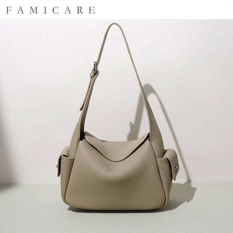 Women's Handbag 2026 New Top Grain Leather Pillow Ingot Bag Shoulder Crossbody Purse Minimalist Premium Everyday Commuting
Women's Handbag 2026 New Top Grain Leather Pillow Ingot Bag Shoulder Crossbody Purse Minimalist Premium Everyday Commuting