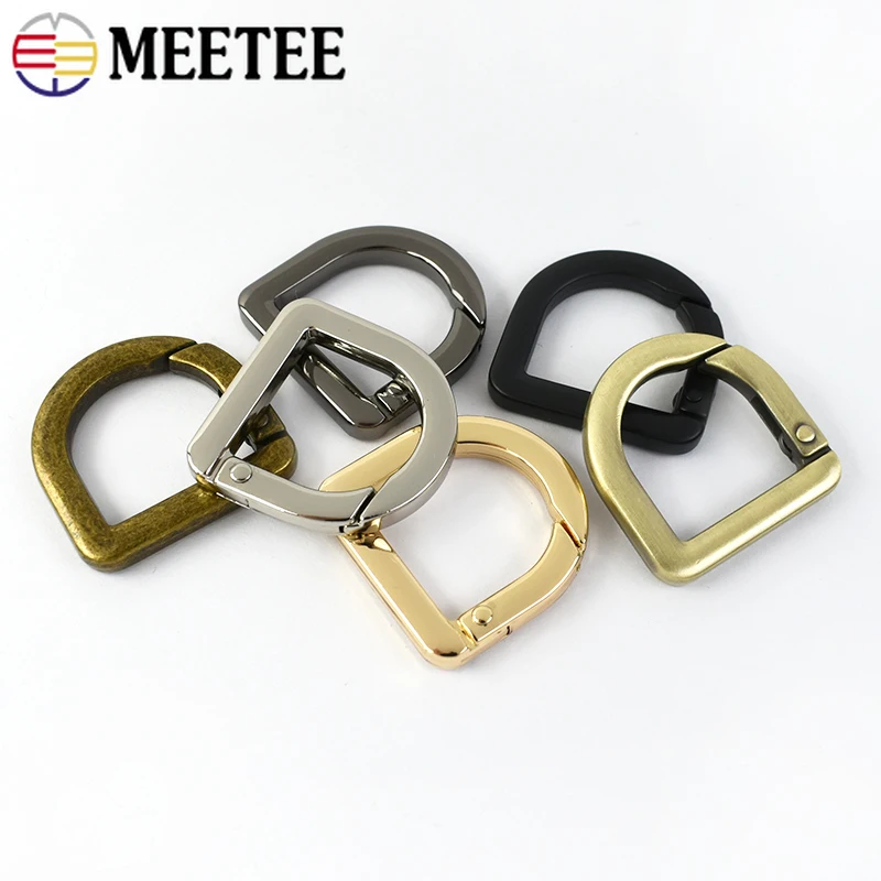 10-50Pcs Meetee 20mm Metal D Ring Buckle Keychain Handbag Openable Hook Bag Strap Spring Connector Snap Clasp DIY Accessories
10-50Pcs Meetee 20mm Metal D Ring Buckle Keychain Handbag Openable Hook Bag Strap Spring Connector Snap Clasp DIY Accessories