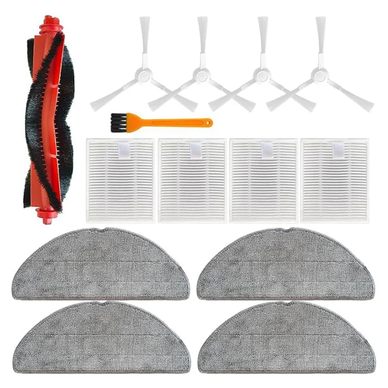YANA35R Accessories Kit For S20, D106 Robot Vacuum Cleaner Replacement Parts
YANA35R Accessories Kit For S20, D106 Robot Vacuum Cleaner Replacement Parts