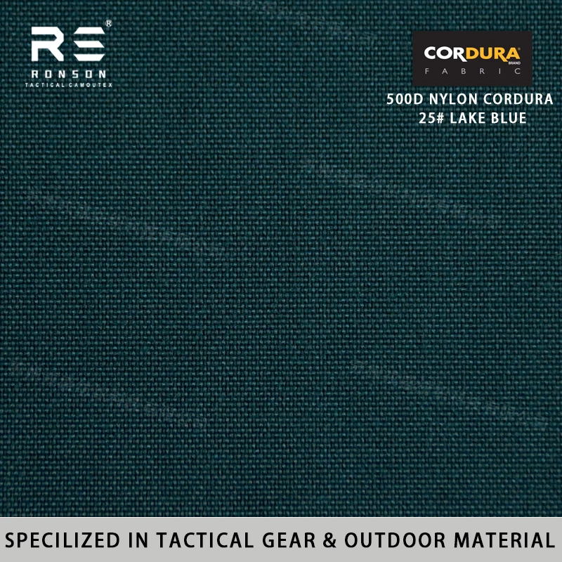 500D Nylon Cordura 25# Lake Blue 100% Woven Water-Resistant PU Coated for Tactical Gear Backpack Military Rucksack Camping
500D Nylon Cordura 25# Lake Blue 100% Woven Water-Resistant PU Coated for Tactical Gear Backpack Military Rucksack Camping