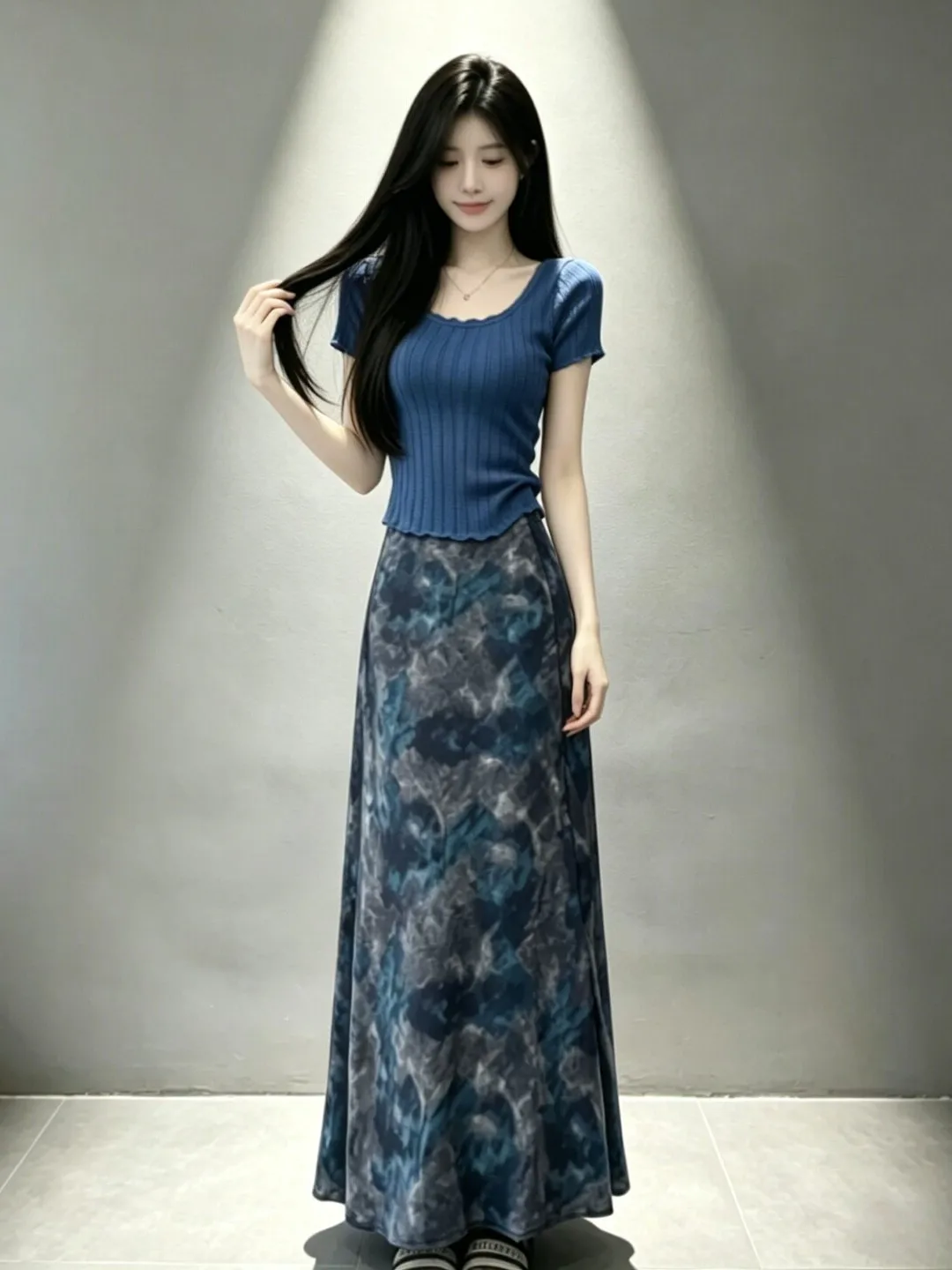 Retro Style Floral Print Top And Skirt Set Comfortable Short Sleeve High Waist Midi Skirt Two Piece Outfit Summer Fashion Set
Retro Style Floral Print Top And Skirt Set Comfortable Short Sleeve High Waist Midi Skirt Two Piece Outfit Summer Fashion Set