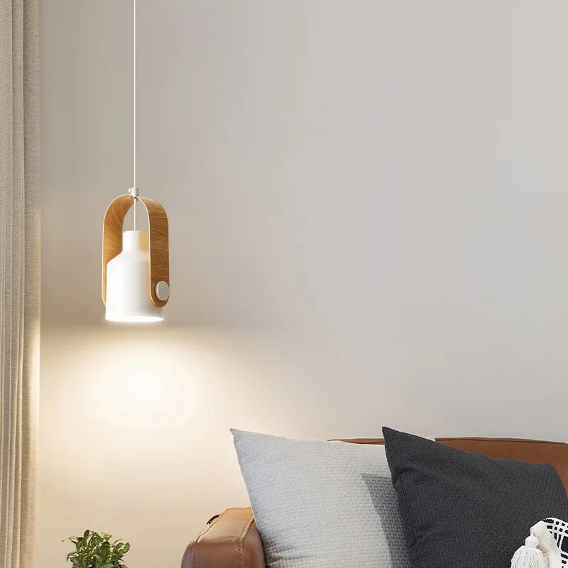 Nordic Bedroom Bedside Chandeliers Simple Wood Grain Lamp Restaurant Bar Study Reading Single Head Chandeliers
Nordic Bedroom Bedside Chandeliers Simple Wood Grain Lamp Restaurant Bar Study Reading Single Head Chandeliers