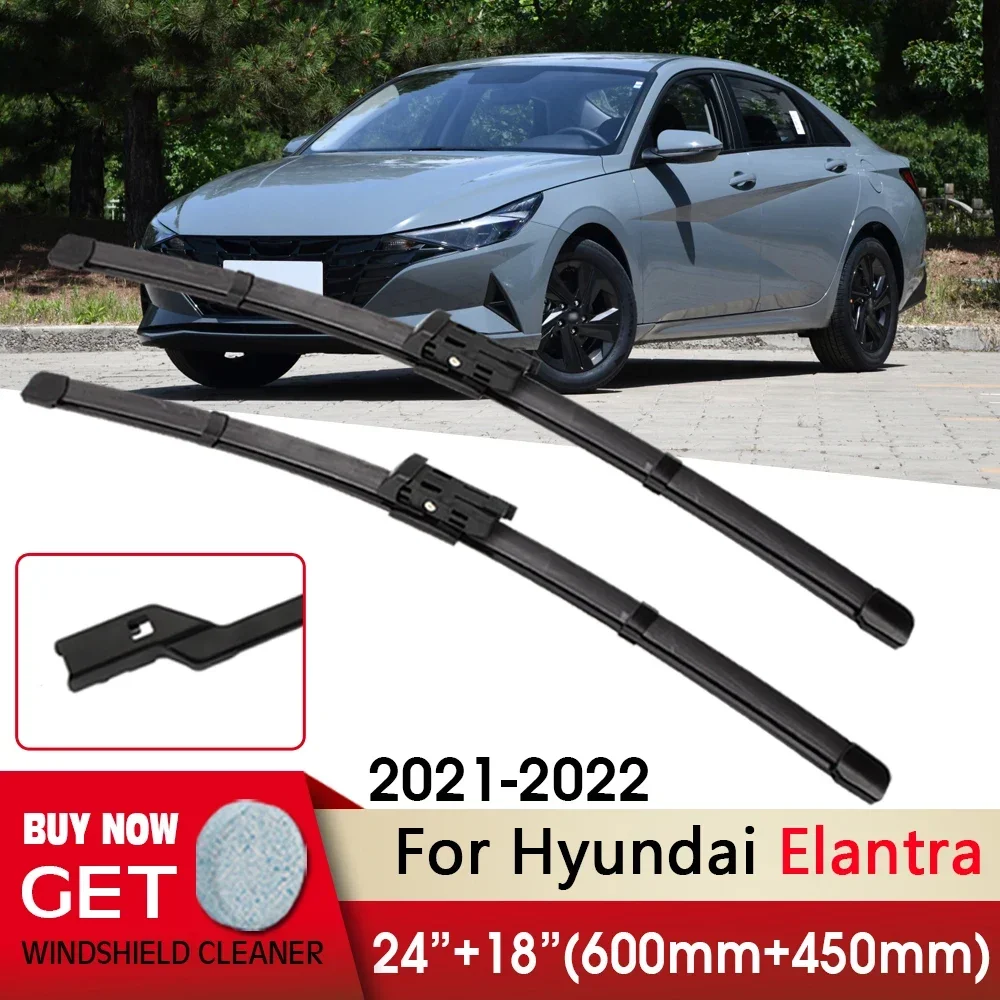 Car Wiper Front Wiper Blade 24"+18" For Hyundai Elantra 2021 2022 Fit Push Button Arm Windshield Windscreen Front Window
Car Wiper Front Wiper Blade 24"+18" For Hyundai Elantra 2021 2022 Fit Push Button Arm Windshield Windscreen Front Window