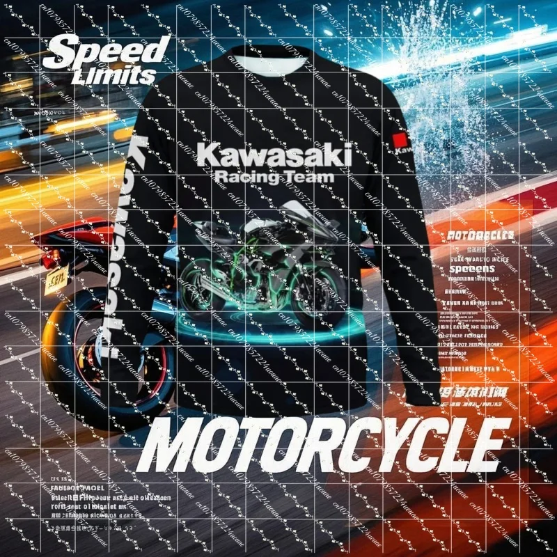Motorcycle Riding Long Sleeved T-shirt Motorcycle Racing 3D Printing KID Adult Training Clothing Fashion Trend Cycling Clothing
Motorcycle Riding Long Sleeved T-shirt Motorcycle Racing 3D Printing KID Adult Training Clothing Fashion Trend Cycling Clothing