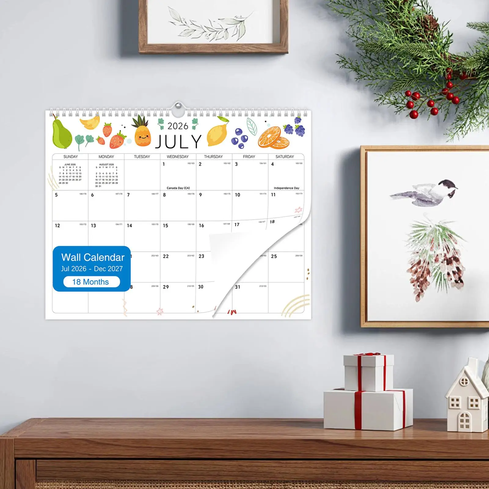2026 Calendar Wall 18-Month July 2026-Dec 2027 Planner Monthly Wall Calendar for Easy Organizing Study School Task Home Office
2026 Calendar Wall 18-Month July 2026-Dec 2027 Planner Monthly Wall Calendar for Easy Organizing Study School Task Home Office