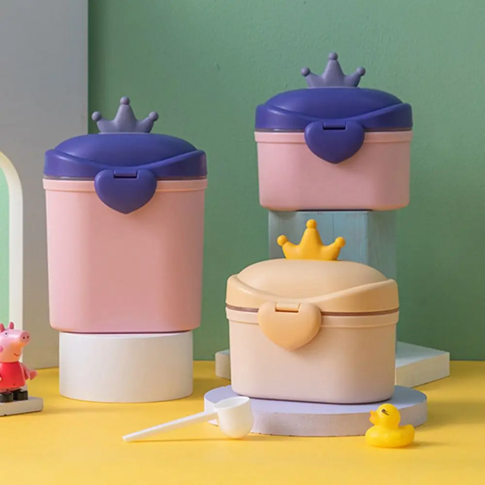 Snap Fastener Moisture-Proof Large Capacity Silicone Crown Baby Milk Powder Box Storage Box Storage Case Baby Food Container
Snap Fastener Moisture-Proof Large Capacity Silicone Crown Baby Milk Powder Box Storage Box Storage Case Baby Food Container