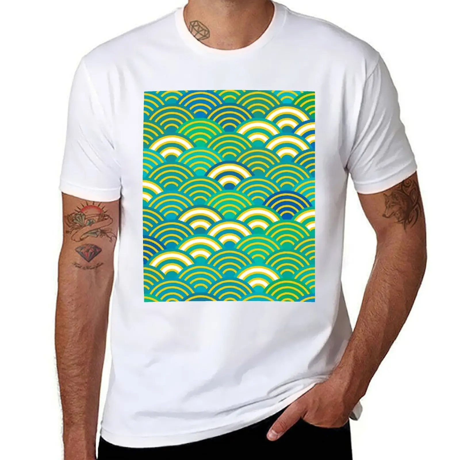 Seigaiha or seigainami abstract scales simple Spring Nature background with japanese circle T-Shirt man t shirt luxury T-Shirt
Seigaiha or seigainami abstract scales simple Spring Nature background with japanese circle T-Shirt man t shirt luxury T-Shirt