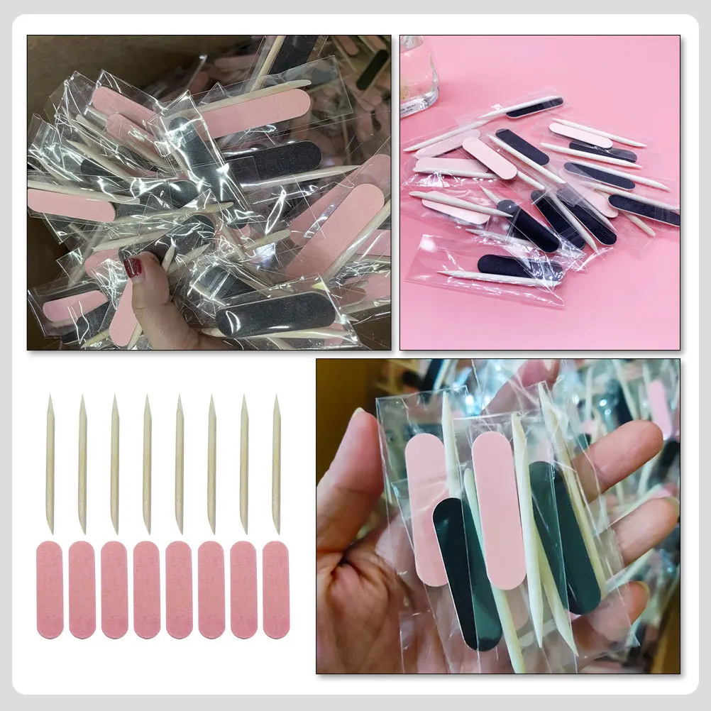 100Sets Manicure Tools Kit Premium Nail Files for Smooth Shaping Pedicure Art Salon Use Small Wooden Picks Handheld Buffer
100Sets Manicure Tools Kit Premium Nail Files for Smooth Shaping Pedicure Art Salon Use Small Wooden Picks Handheld Buffer