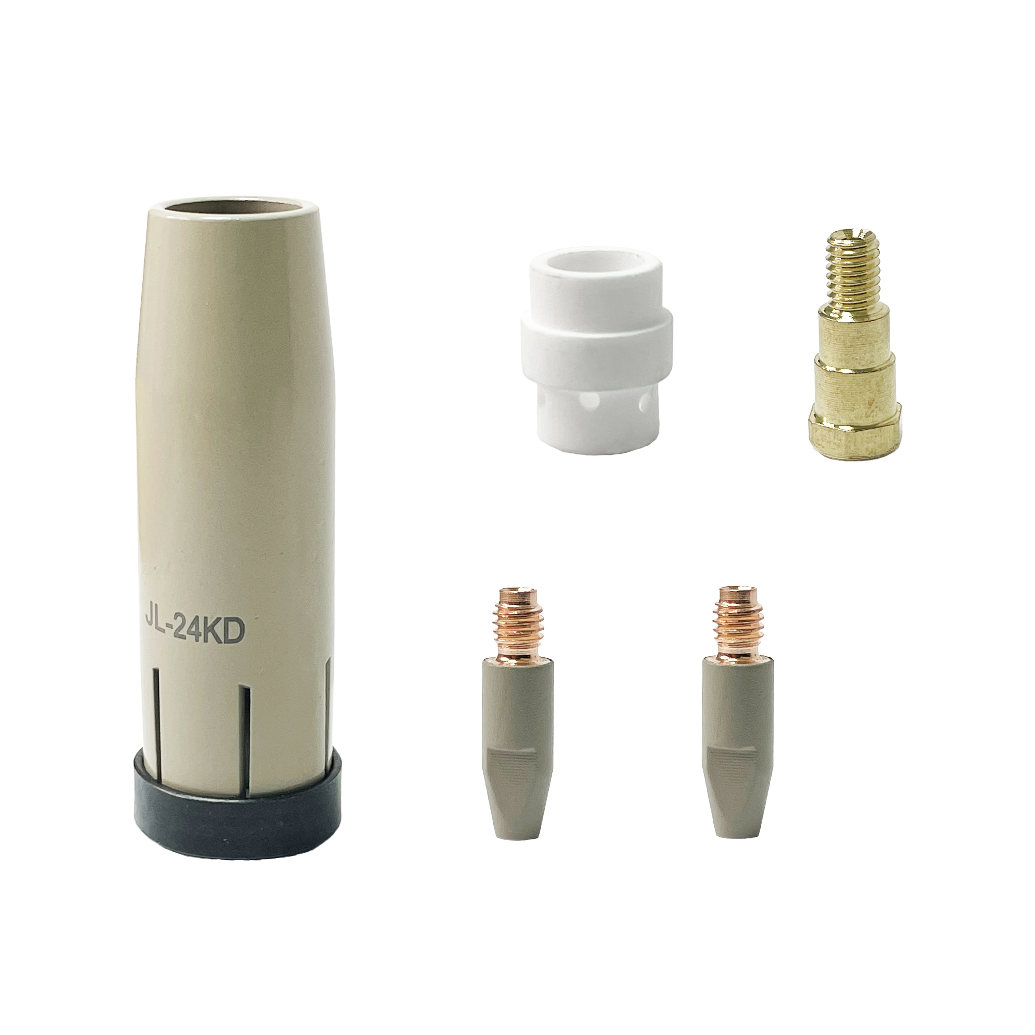 7pcs/set, 24KD New Coating Protection nozzle 0.8/1.0/1.2mm MIG Torch Gas Nozzle Tip Holder of 24KD MIG MAG Welding Torch
7pcs/set, 24KD New Coating Protection nozzle 0.8/1.0/1.2mm MIG Torch Gas Nozzle Tip Holder of 24KD MIG MAG Welding Torch