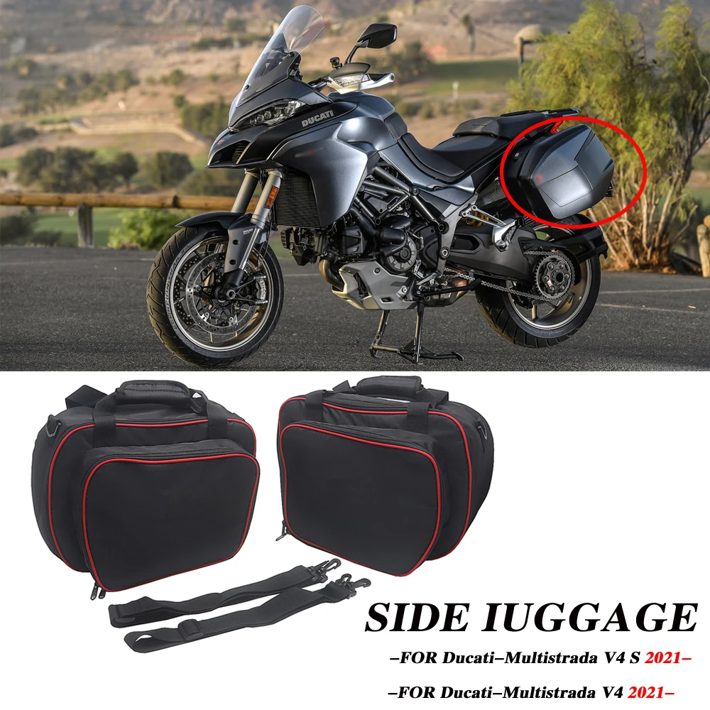 Motorcycle Accessories MULTISTRADA v4 FOR Ducati Multistrada V4 S 2021 Inner Bags For Plastic Side Panniers Cases
Motorcycle Accessories MULTISTRADA v4 FOR Ducati Multistrada V4 S 2021 Inner Bags For Plastic Side Panniers Cases