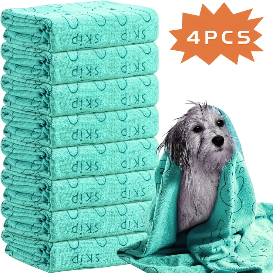 4 ультравпитывающих полотенца из микрофибры с принтами головы кролика, идеально подходят для купания всех собак и кошек.
4 ультравпитывающих полотенца из микрофибры с принтами головы кролика, идеально подходят для купания всех собак и кошек.