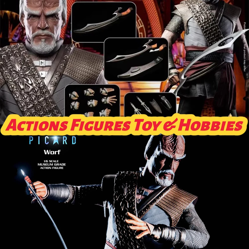 In Stock EXO-6 Star Trek 1/6 Scale Colelctible Male Soldier Worf Full Set 12inch Action FIgure Model Toys
In Stock EXO-6 Star Trek 1/6 Scale Colelctible Male Soldier Worf Full Set 12inch Action FIgure Model Toys