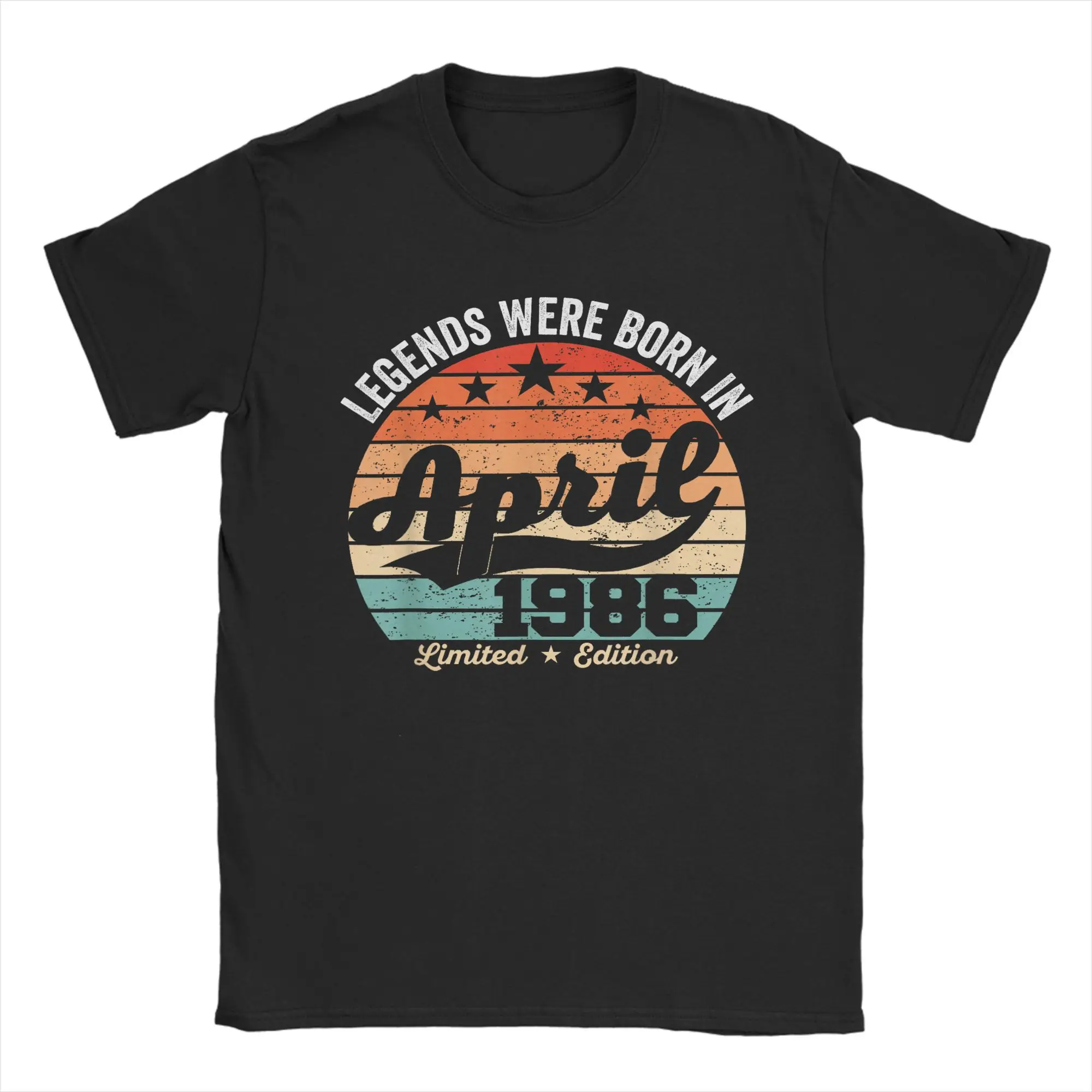 Men's T-Shirts Vintage 40th Birthday Legends Were Born In April 1986 Cotton Tee Shirt Short Sleeve T Shirts O Neck Tops Classic
Men's T-Shirts Vintage 40th Birthday Legends Were Born In April 1986 Cotton Tee Shirt Short Sleeve T Shirts O Neck Tops Classic