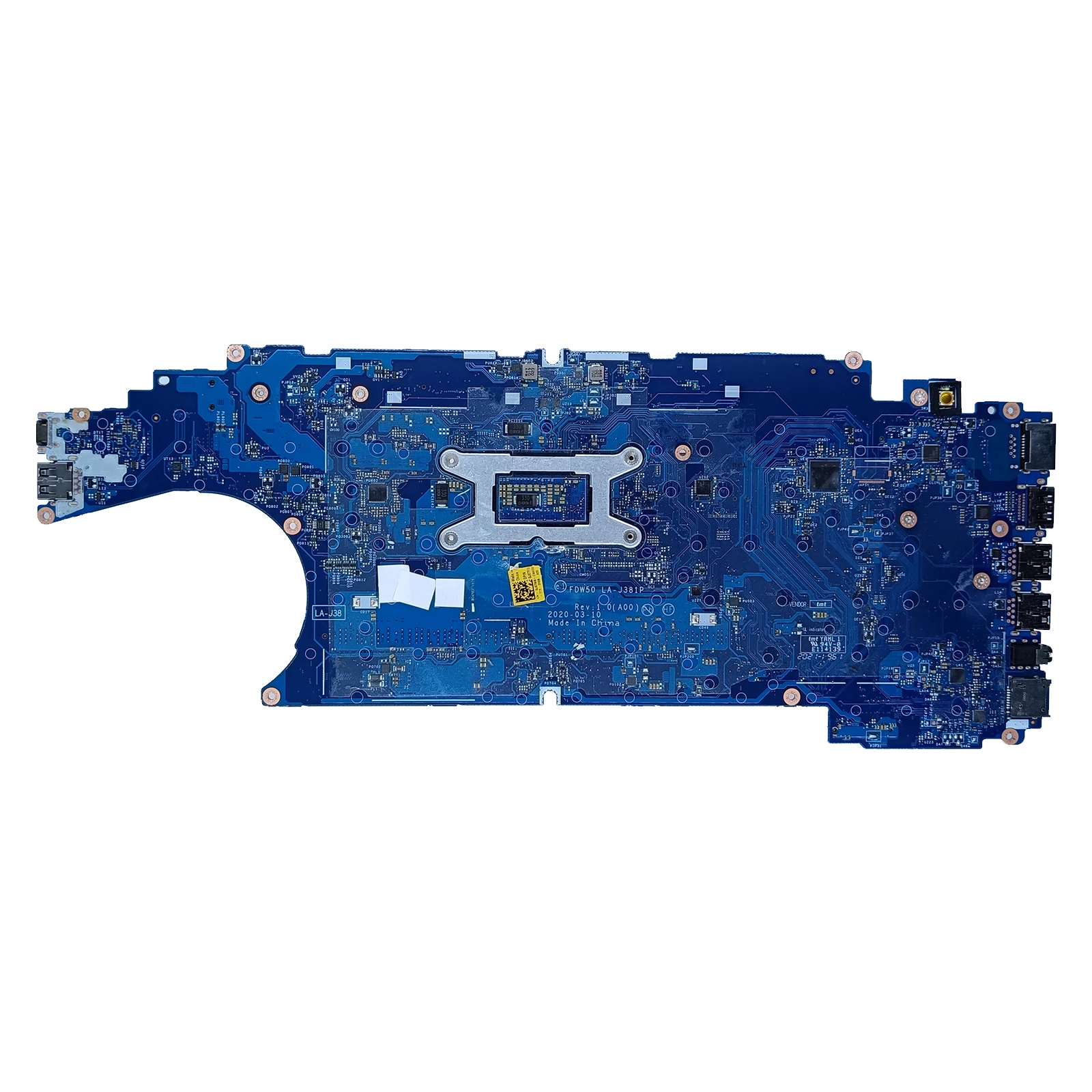 LA-J381P For Dell Latitude 5410 5510 Laptop Motherboard i3-10110U i5-10310U i5-10210U Notebook Mainboard 
LA-J381P For Dell Latitude 5410 5510 Laptop Motherboard i3-10110U i5-10310U i5-10210U Notebook Mainboard