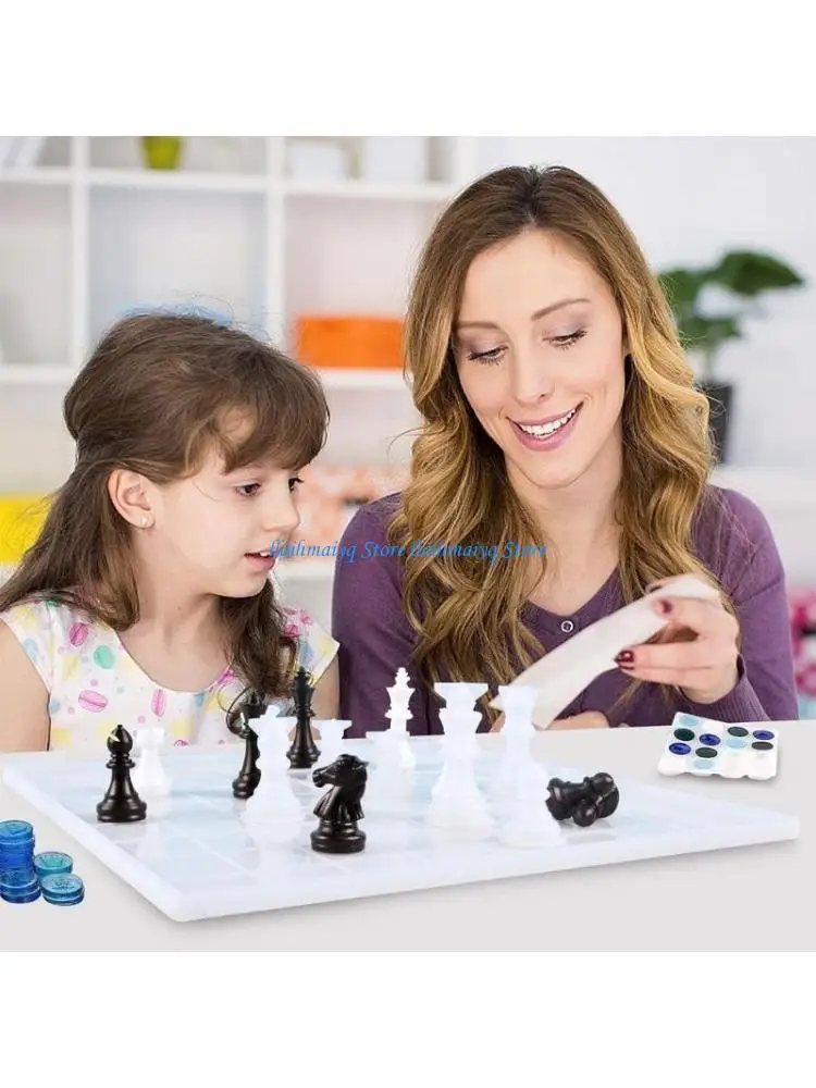 573B Elegant Chess Pieces Display Stand Acrylic Holder for Silicone Molds Game Accessories Home Chess Organization Tool
573B Elegant Chess Pieces Display Stand Acrylic Holder for Silicone Molds Game Accessories Home Chess Organization Tool