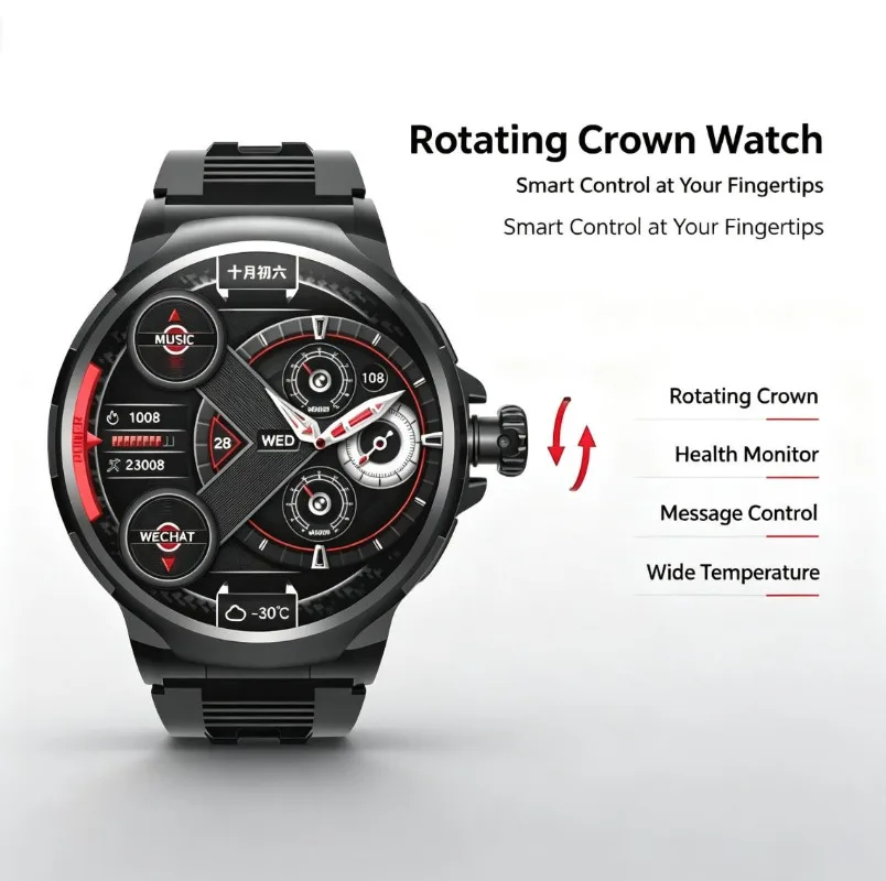 Independent SIM Cellular Smart Watch Curved Eye-Care HD Screen Large Storage Sports Fitness Wrist Watch For Men Women
Independent SIM Cellular Smart Watch Curved Eye-Care HD Screen Large Storage Sports Fitness Wrist Watch For Men Women