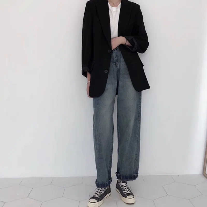 High Waist Wide Leg Jeans Women Loose Fit Denim Pants Trousers for plus Size Girls Straight Cut Big Size Bamboo Cotton
High Waist Wide Leg Jeans Women Loose Fit Denim Pants Trousers for plus Size Girls Straight Cut Big Size Bamboo Cotton