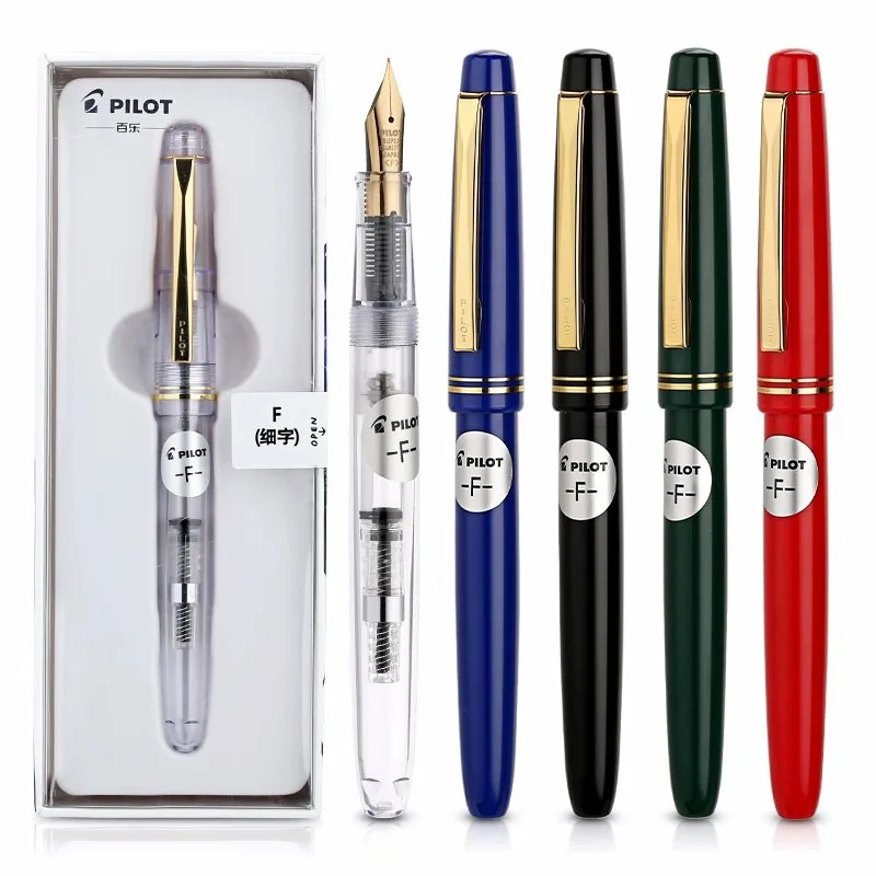 New PILOT 78g Transparent 78g+ 22k Golden Original Iridium Fountain Pen Students Practice Calligraphy Ef F M Nib Ink Cartridge
New PILOT 78g Transparent 78g+ 22k Golden Original Iridium Fountain Pen Students Practice Calligraphy Ef F M Nib Ink Cartridge