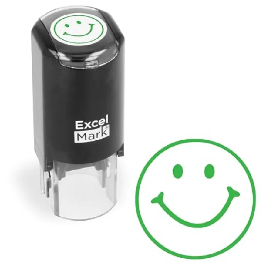 Round Teacher Stamp - Smiley FACE 1
Round Teacher Stamp - Smiley FACE 1