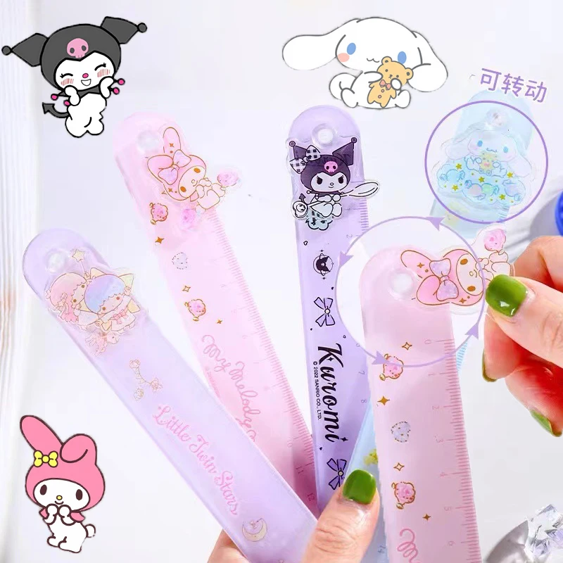 1 шт. 15 см sanrios My Melody Cinnamonroll Kuromi KT мультяшная акриловая линейка «сделай сам» рисунок искусственные офисные принадлежности подарок для детей
1 шт. 15 см sanrios My Melody Cinnamonroll Kuromi KT мультяшная акриловая линейка «сделай сам» рисунок искусственные офисные принадлежности подарок для детей