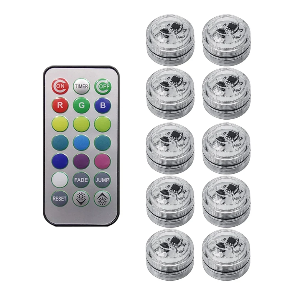 10Pcs Wireless Colorful LED Car Interior Ambient Light Remote Control Battery Operated Vase Pool Pond Lantern Decoration
10Pcs Wireless Colorful LED Car Interior Ambient Light Remote Control Battery Operated Vase Pool Pond Lantern Decoration