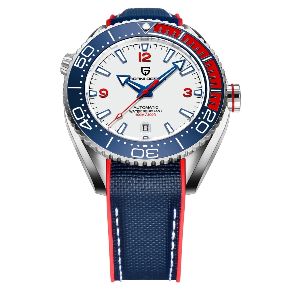 PAGANI DESIGN 42MM Classic Luxury Diving Men Automatic Mechanical Watch Sapphire Glass Stainless Steel Waterproof Watch for men
PAGANI DESIGN 42MM Classic Luxury Diving Men Automatic Mechanical Watch Sapphire Glass Stainless Steel Waterproof Watch for men