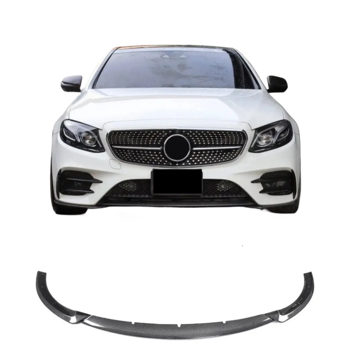 Carbon Fiber Front Bumper Lip For Mercedes Benz W213 E Class E43 AMG 4 Door Carbon Fiber Front Lip
Carbon Fiber Front Bumper Lip For Mercedes Benz W213 E Class E43 AMG 4 Door Carbon Fiber Front Lip