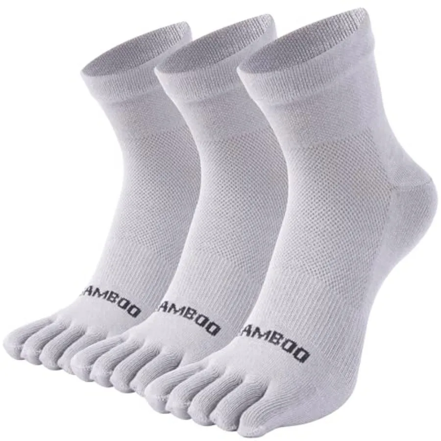 SPST Toe Socks for Men and Women, Bamboo Viscose Five Finger Ankle Socks, Athletic Running Socks 3 Pairs
SPST Toe Socks for Men and Women, Bamboo Viscose Five Finger Ankle Socks, Athletic Running Socks 3 Pairs