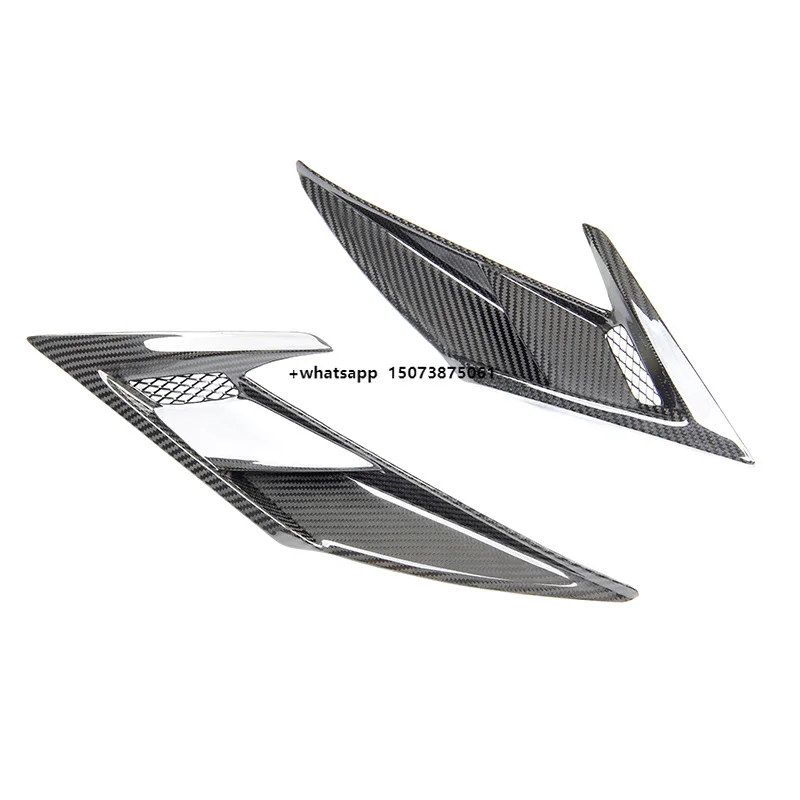 High Quality PT Style Dry Carbon Fiber Car Parts Front Bumper Vent for F8 Carbon Vent
High Quality PT Style Dry Carbon Fiber Car Parts Front Bumper Vent for F8 Carbon Vent