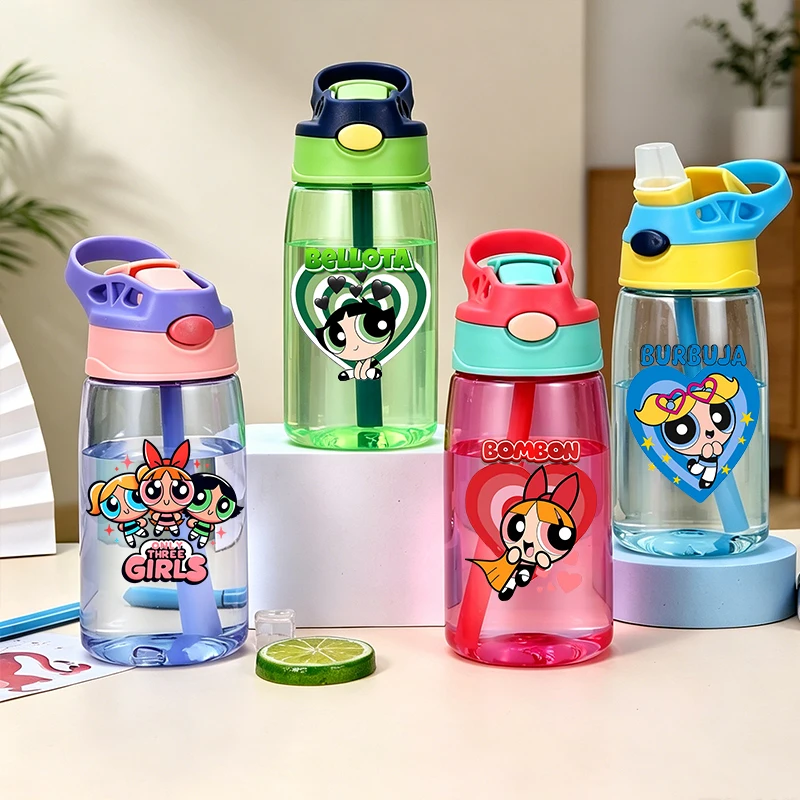 The Powerpuff Girls Water Bottle Student Portable Travel Straw Bottles Cartoon Cute Water Cup Water Juice Drinking Bottles Gift
The Powerpuff Girls Water Bottle Student Portable Travel Straw Bottles Cartoon Cute Water Cup Water Juice Drinking Bottles Gift