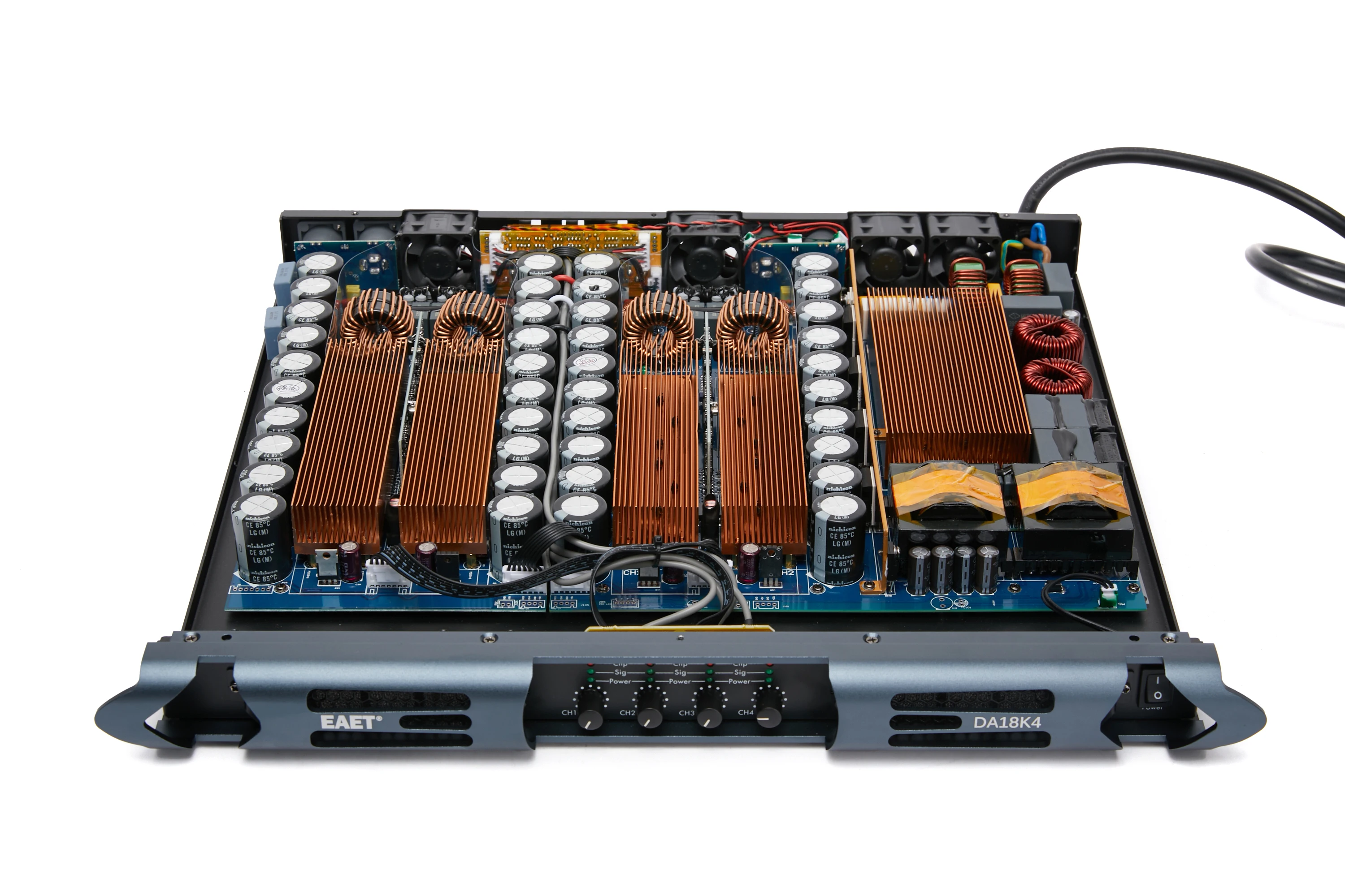 DA18K4 1U 4 Channel 18000W High Power Class D Professional Audio Amplifier Dj Receivers Amplifiers 4 Channel Amplifier
DA18K4 1U 4 Channel 18000W High Power Class D Professional Audio Amplifier Dj Receivers Amplifiers 4 Channel Amplifier
