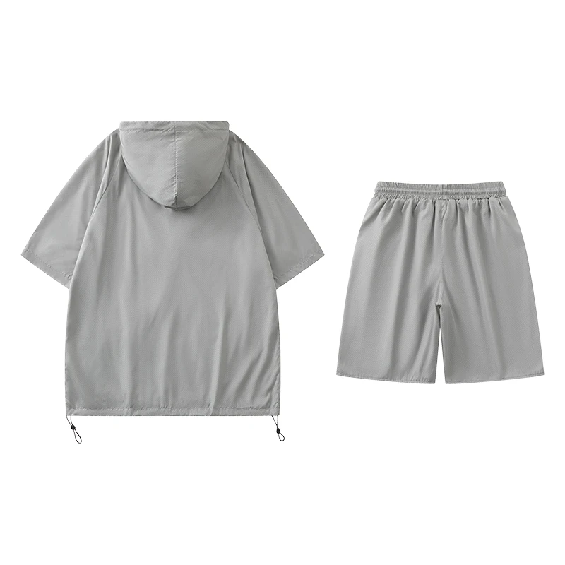 Мужской повседневный спортивный костюм: толстовка на молнии и брюки, свободный крой, быстросохнущий, дышащий, из полиэфирного волокна
Мужской повседневный спортивный костюм: толстовка на молнии и брюки, свободный крой, быстросохнущий, дышащий, из полиэфирного волокна