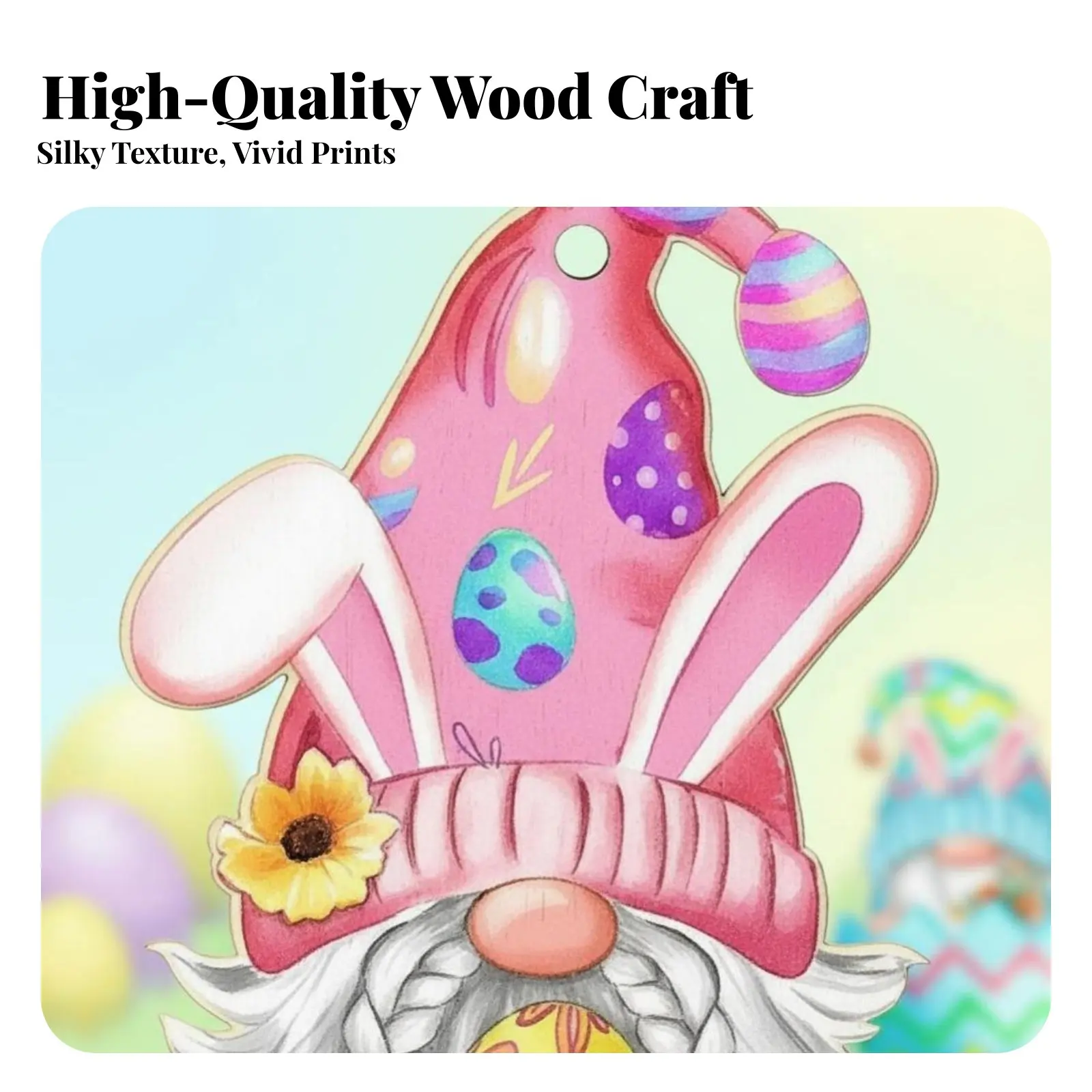 12 Pieces Easter Gnome and Hare Pendants Easy to Hang Easter Character Cutfrom Set Variety Pack Bright Hues for Children
12 Pieces Easter Gnome and Hare Pendants Easy to Hang Easter Character Cutfrom Set Variety Pack Bright Hues for Children