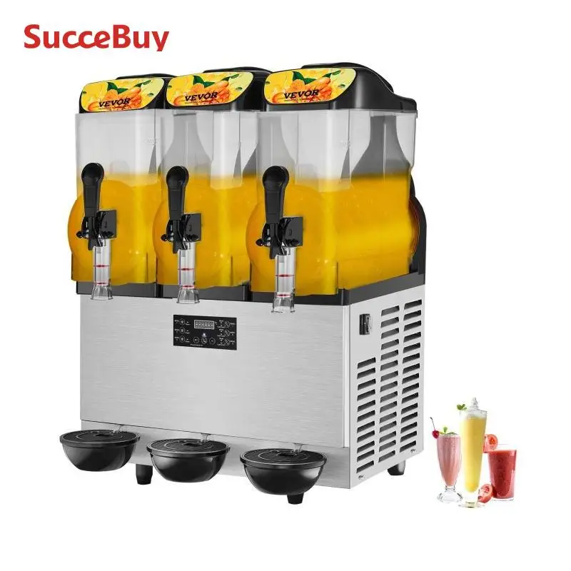 Commercial Slushy Machine, 36L/9.6Gal Stainless Steel Margarita Smoothie Frozen Drink Maker
Commercial Slushy Machine, 36L/9.6Gal Stainless Steel Margarita Smoothie Frozen Drink Maker