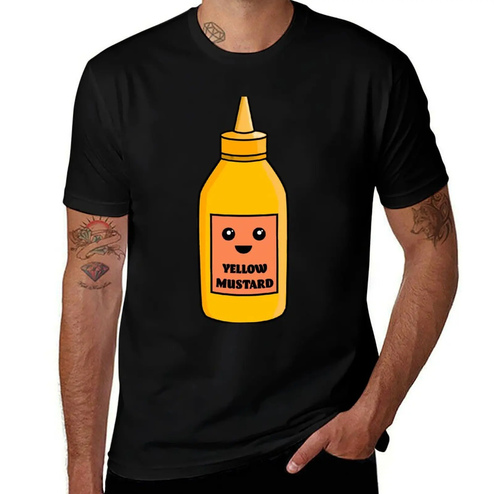 Happy Mustard T-Shirt funny t shirts man printed t shirts for man black cotton t-shirt plain for man package T-Shirt
Happy Mustard T-Shirt funny t shirts man printed t shirts for man black cotton t-shirt plain for man package T-Shirt