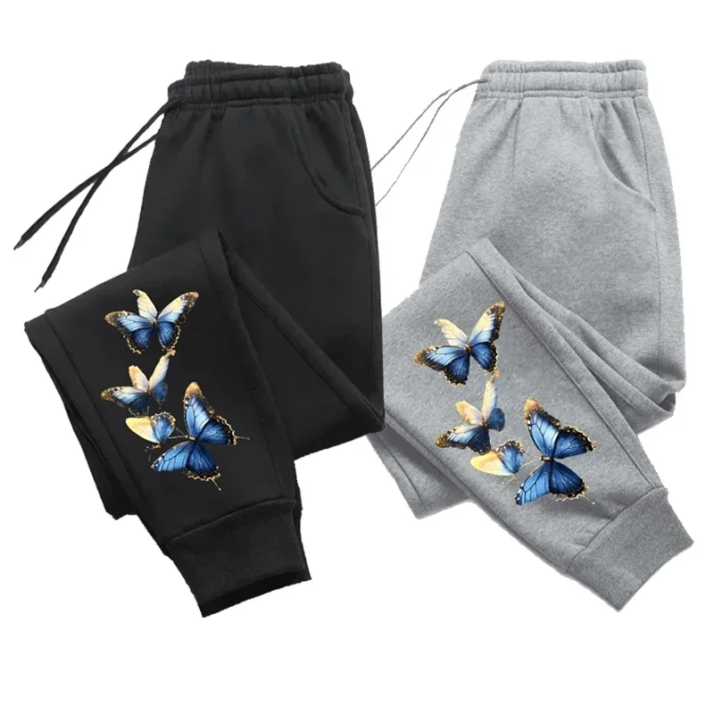 Blue Butterfly Graphic Print Pants for Women Spring Autumn Outdoor Fitness Jogging Train Casual Long Pants Fleece Sweatpants
Blue Butterfly Graphic Print Pants for Women Spring Autumn Outdoor Fitness Jogging Train Casual Long Pants Fleece Sweatpants