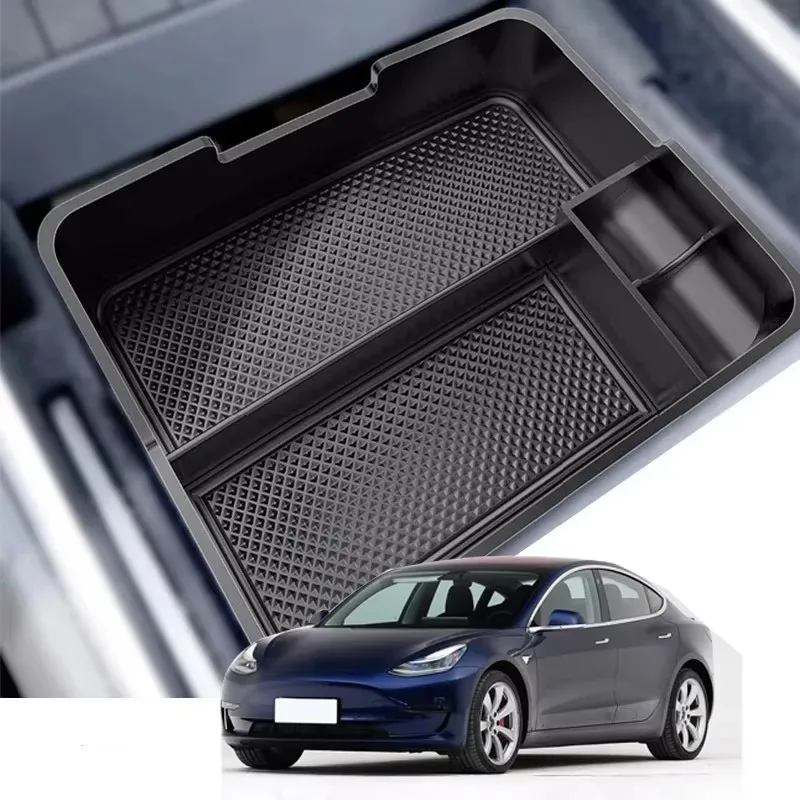 For Tesla Model 3 2017-2020 ABS Black Car Center Console Organizer Stowing Tidying Storage Box Interior Car Accessories
For Tesla Model 3 2017-2020 ABS Black Car Center Console Organizer Stowing Tidying Storage Box Interior Car Accessories