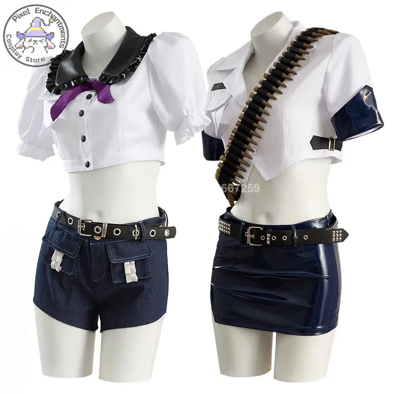 CyPanty & Stocking with Garterbelt Panty Stocking Anarchy Cosplay Costume Wig Police Uniform for Women Party Outfit Halloween Su
CyPanty & Stocking with Garterbelt Panty Stocking Anarchy Cosplay Costume Wig Police Uniform for Women Party Outfit Halloween Su